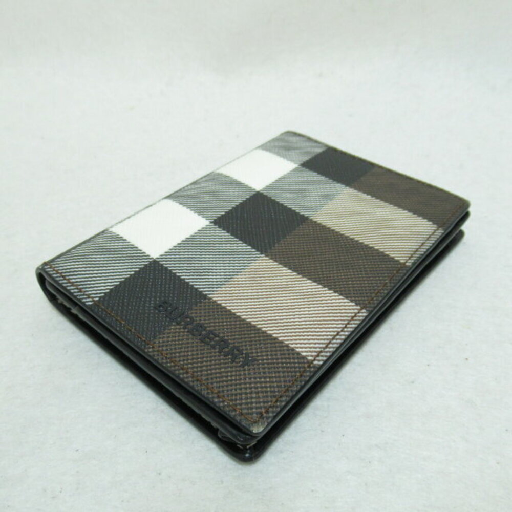 Burberry Wallet canvas brown black - Picture 5 of 8